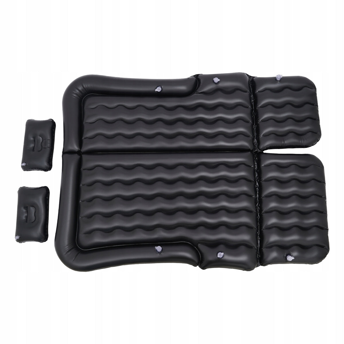 Suv Air Mattress Car Inflatable Bed 1.74*1.26m Black with Electric Air Pump Brand Regmag