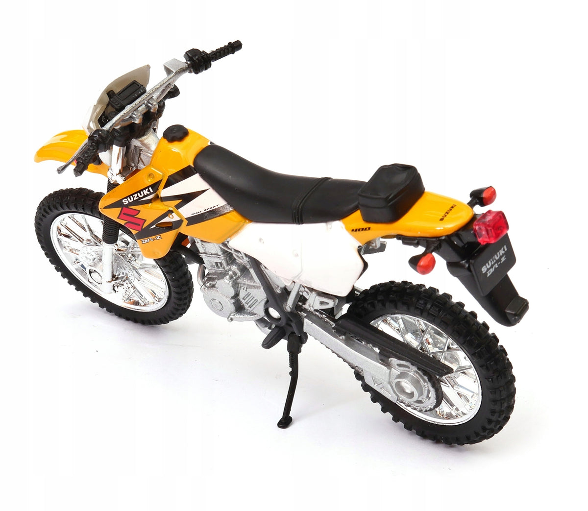 Suzuki DR-Z400S 1:18 WELLY motorcycle model Product weight with unit packaging 0.3 kg