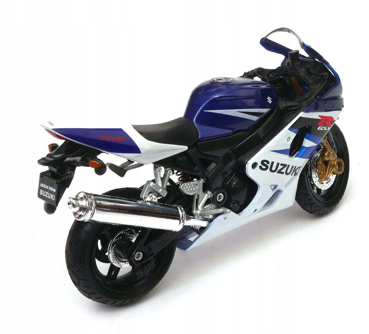 Suzuki GSX-R750 1:18 WELLY motorcycle model Brand Welly