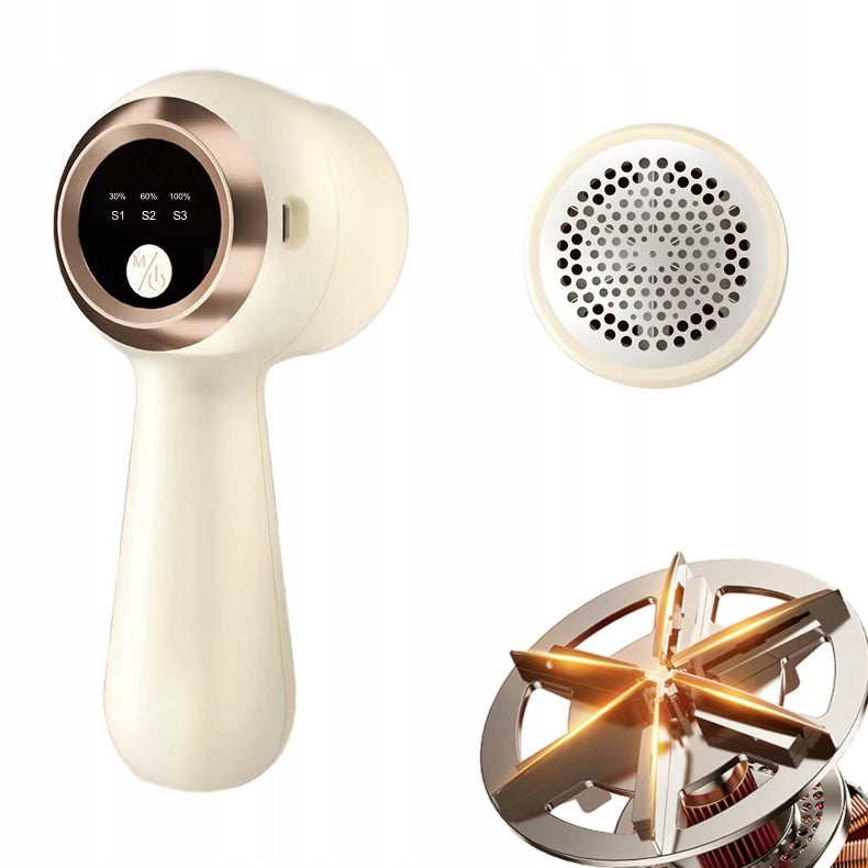 Sweater Clothes Shaver Electric Lint Squeegee Machine USB LCD