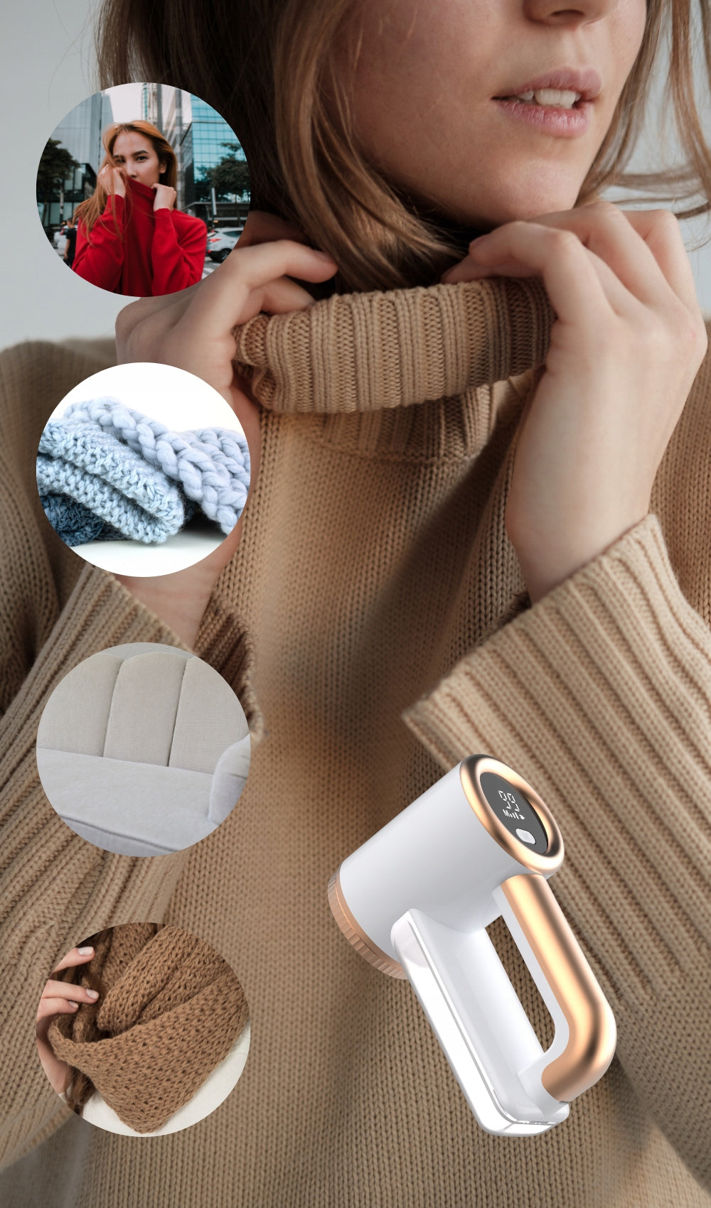 Sweater Clothes Shaver Upholstery Machine with Large Strong and Display Packaging status original