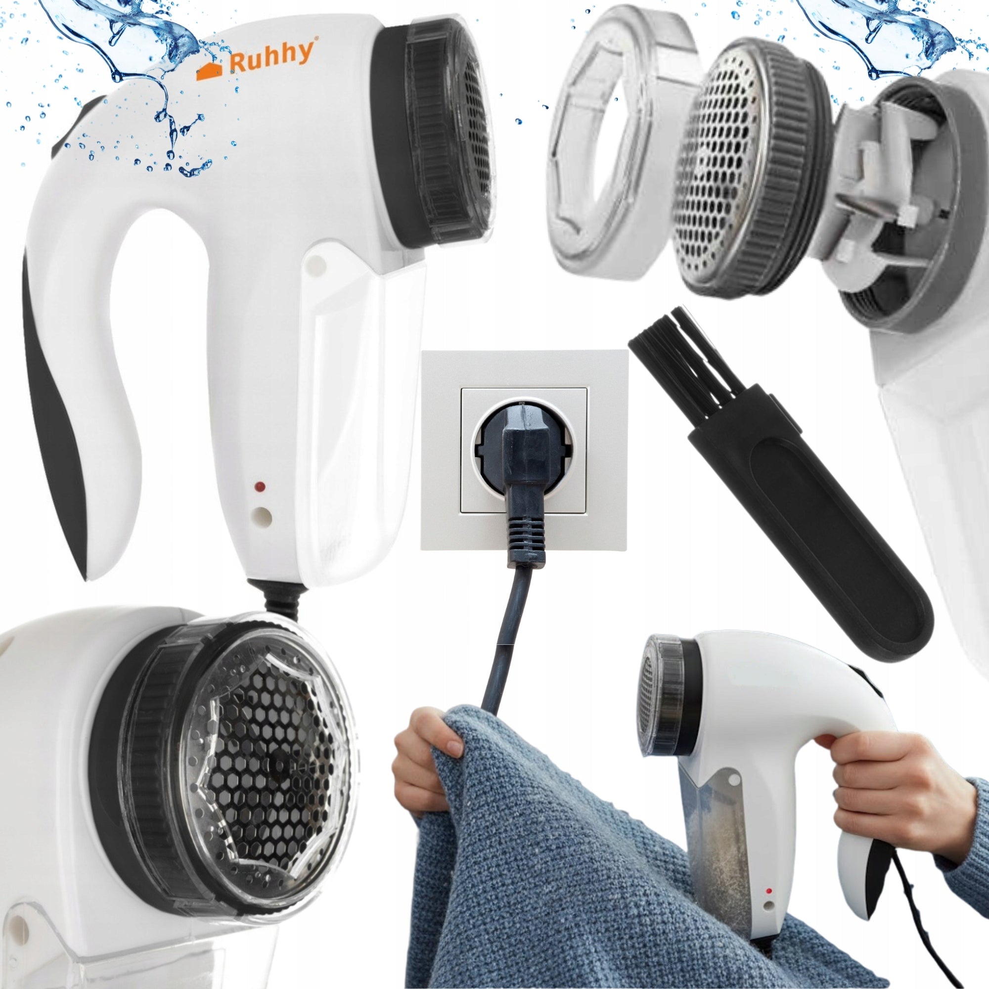 Sweater SHAVING MACHINE LARGE Clothes Shaver ELECTRIC MAINS POWER