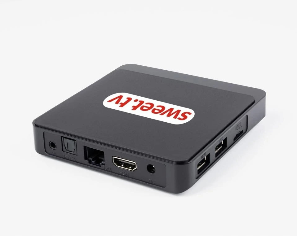 Sweet.TV CZ Android TV BOX + 3M balik L Model BOX2