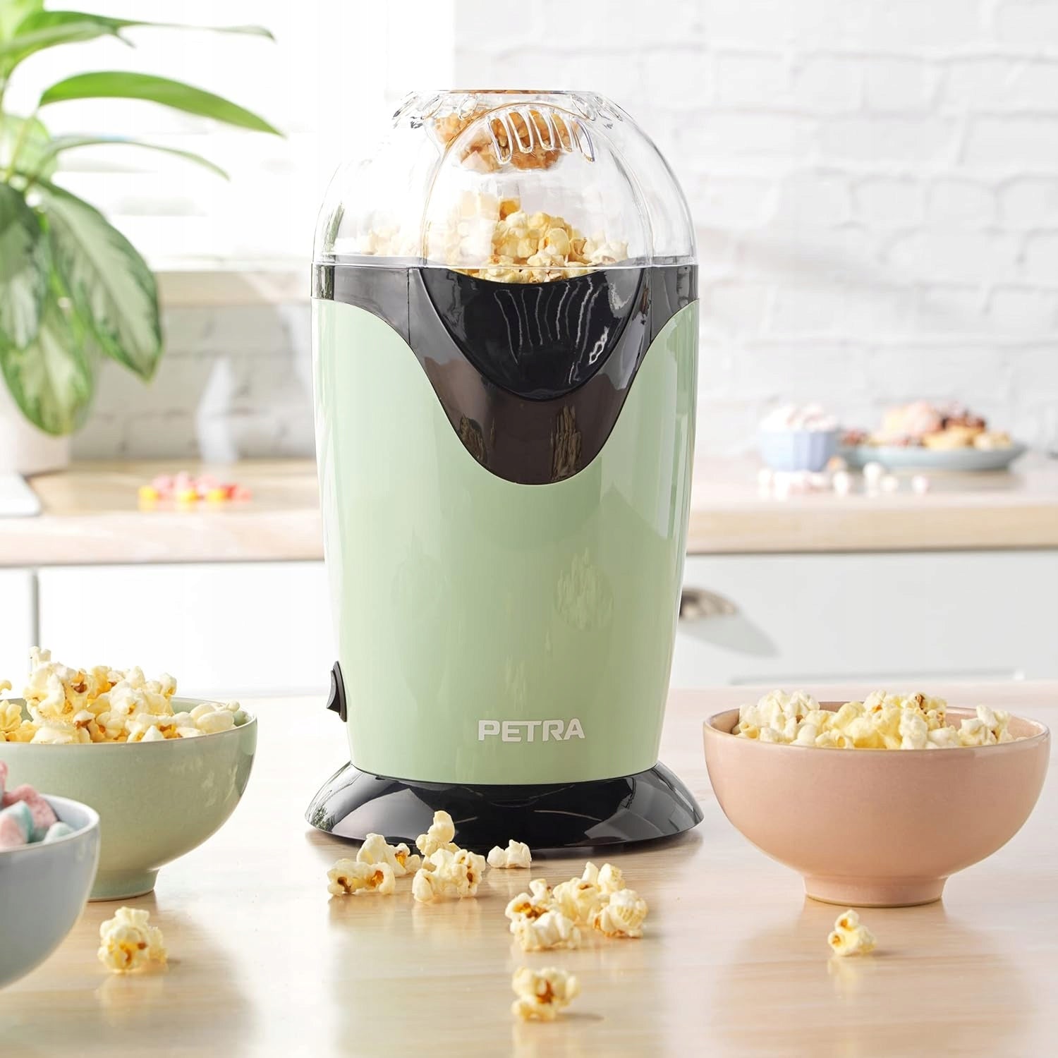 Sweet and salty popcorn machine, 1200 W, without oil, scoop EAN (GTIN) 5905398049875