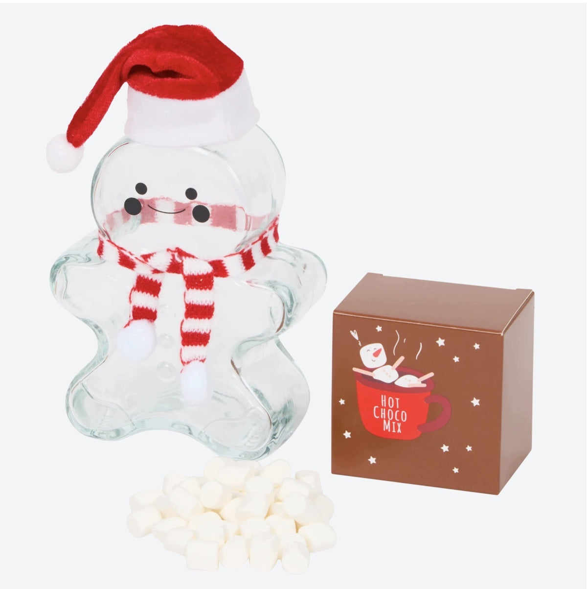Świąteczny zestaw do przygotowania gorącej czekolady z marshmallows prezent Kind other