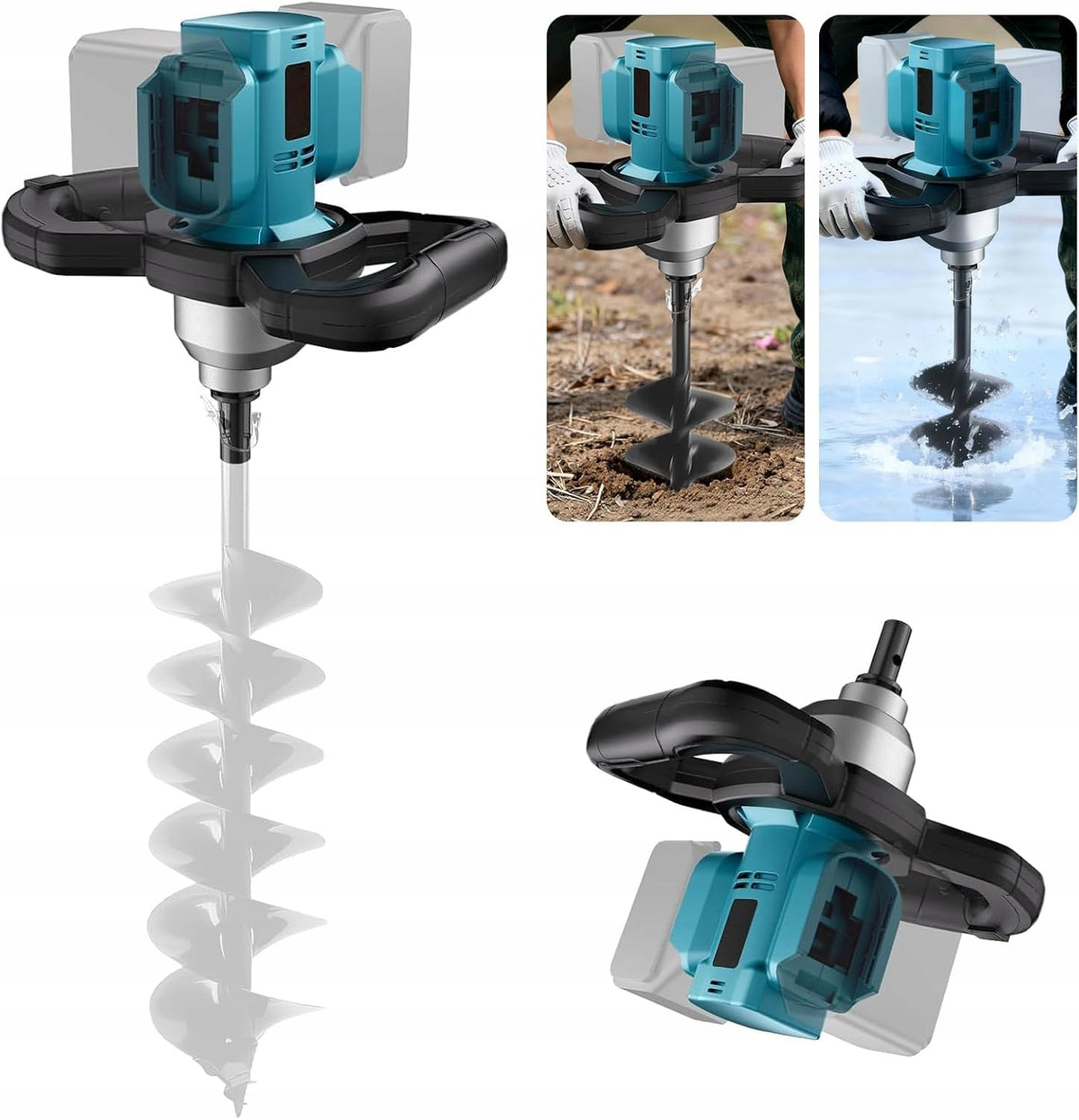 Świder Professional Cordless Ground Drill Bit 1200W