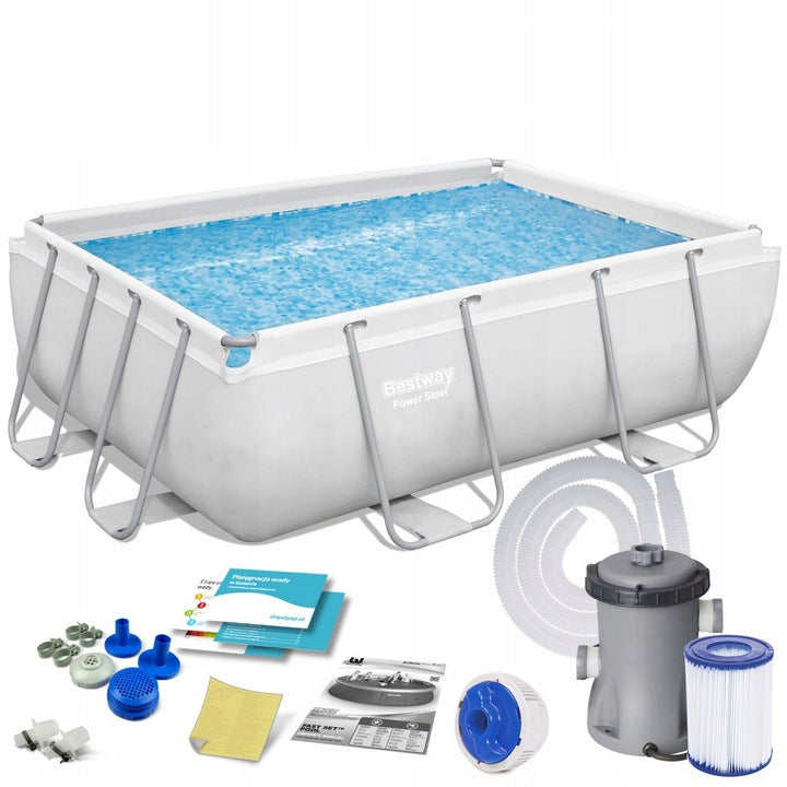 Swimming pool BESTWAY 56629 282x196x84 pump filter