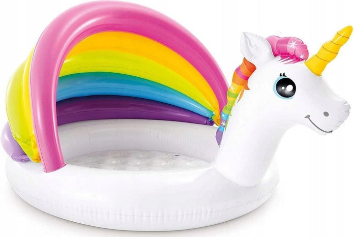 Swimming pool inflatable paddling pool Unicorn for children Intex 57113
