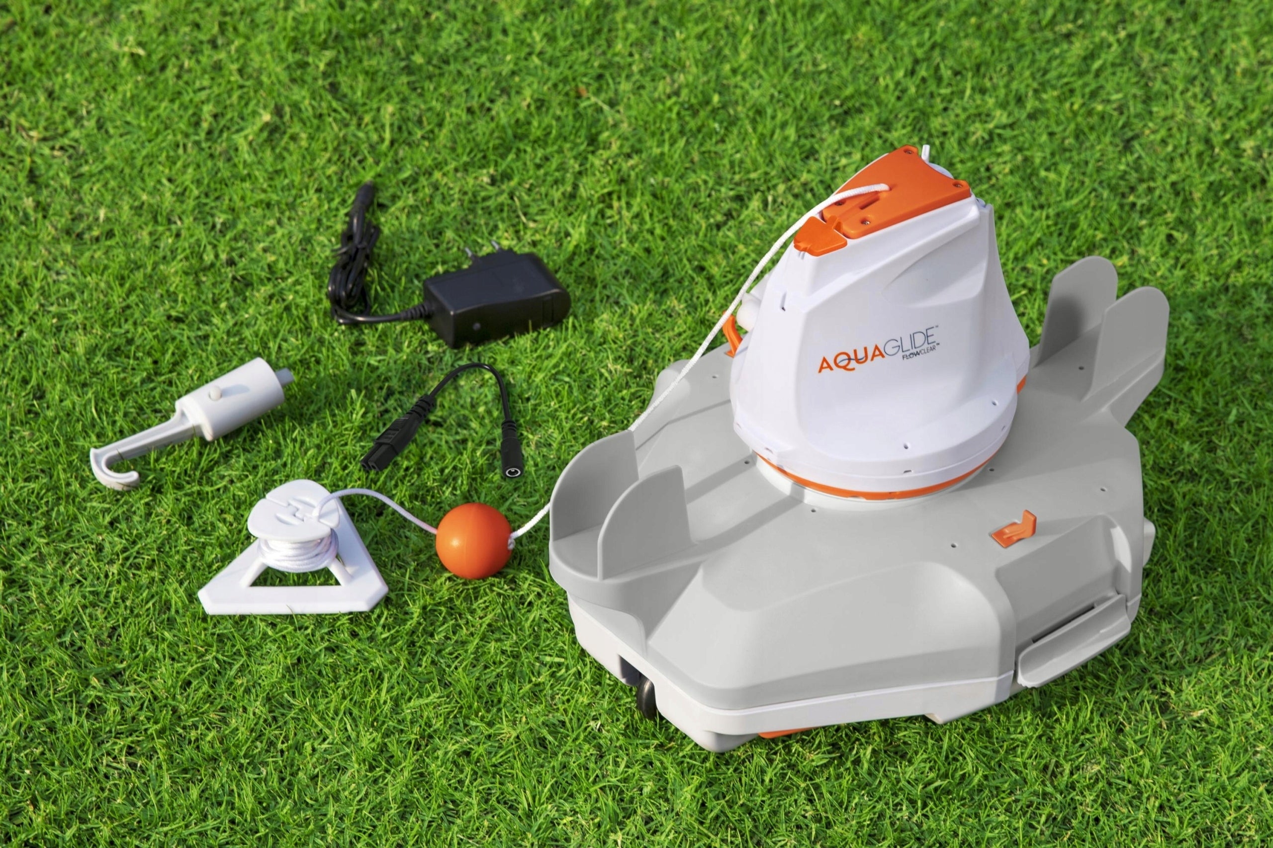 Swimming pool vacuum cleaner Bestway AQUAGLIDE Battery cleaning robot 58620 Packaging status original