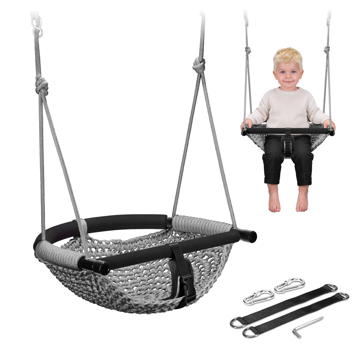 Swing stork nest TULANO for children 3l+ up to 100kg
