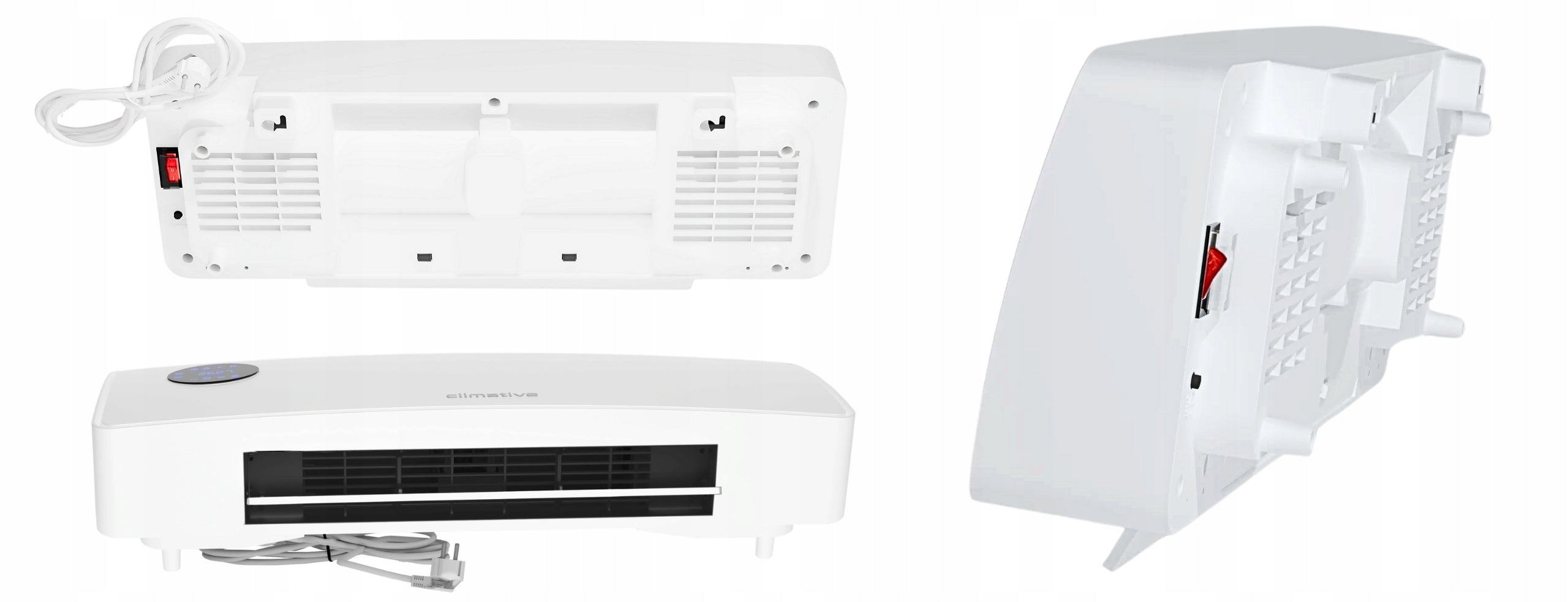 SwingAir Air Curtain 2000W Electric Heater PTC Farelka Strong Brand Climative