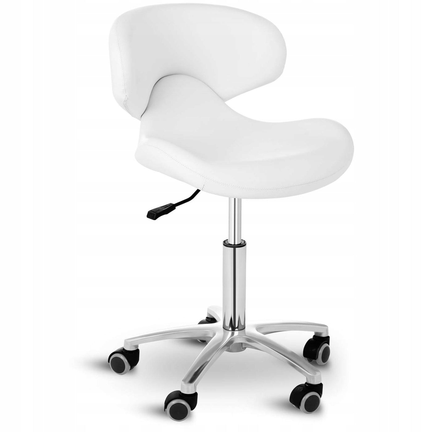 Swivel chair 44-57 wheels x5 Physa Andria White