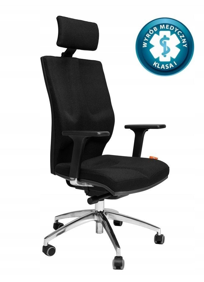 Swivel chair ELEGANCE KULIKSYSTEM medical device, base chrome 3D