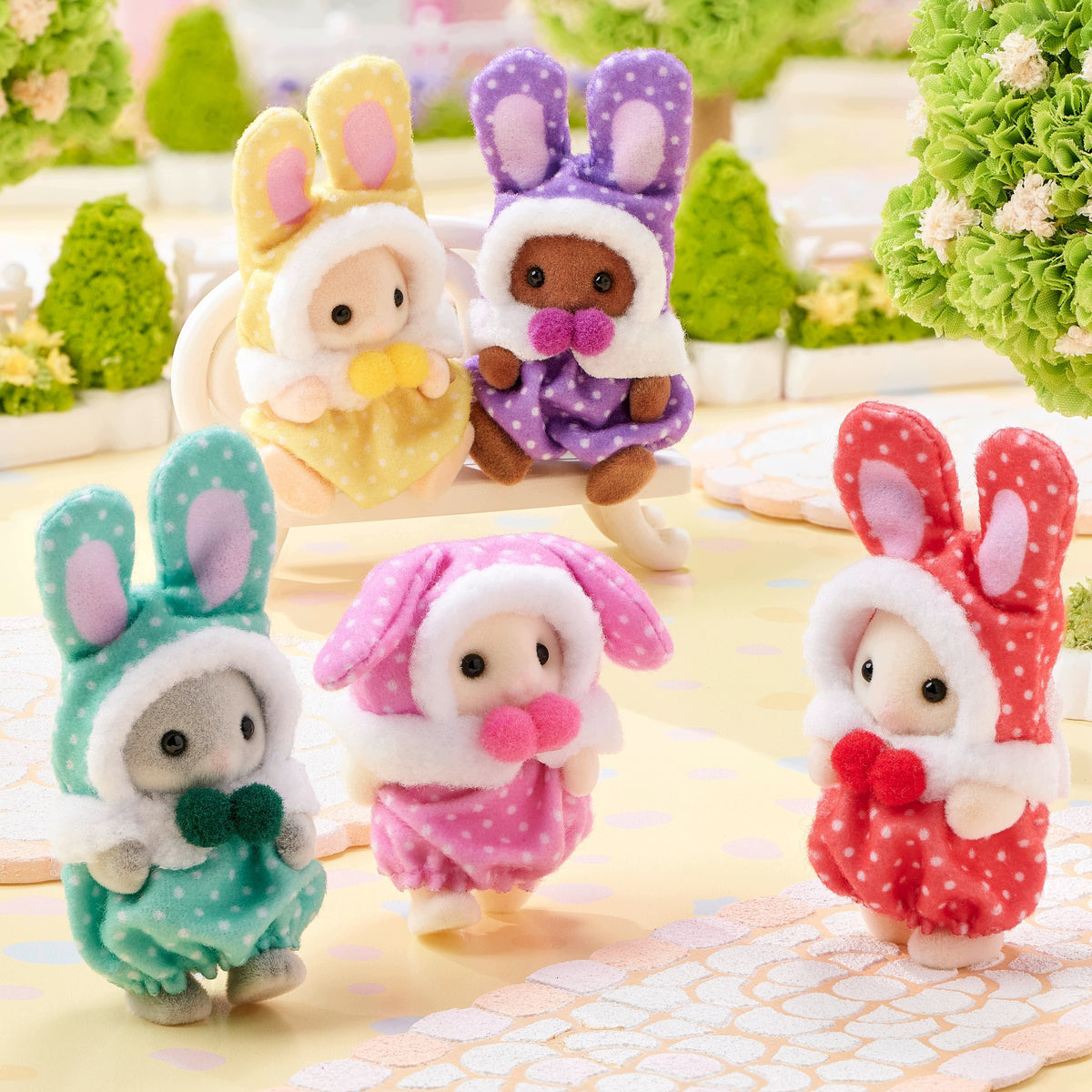 Sylvanian Families Colorful Bunnies Bag Surprise 5924 Manufacturer code 5924