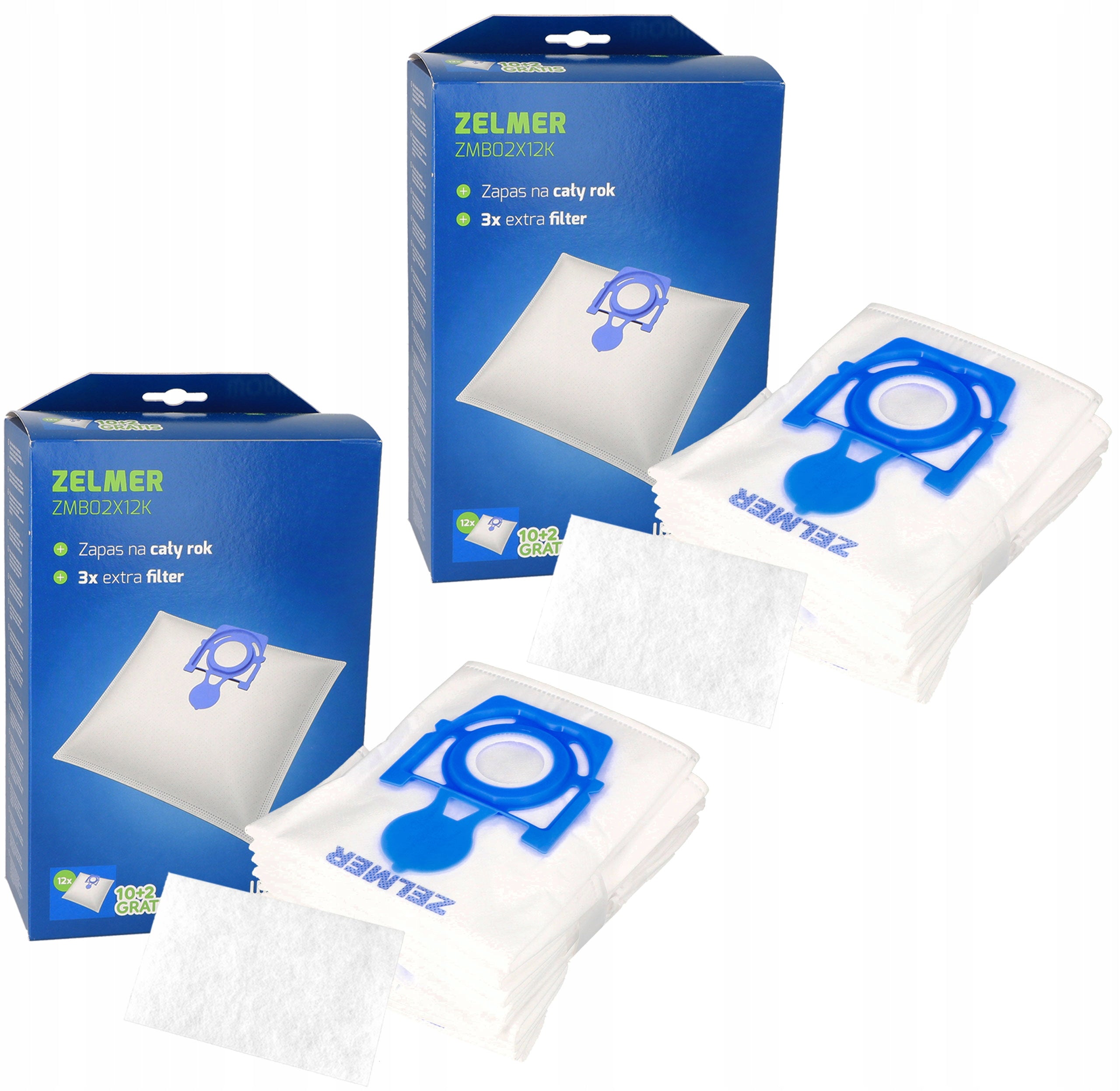 Synthetic vacuum cleaner bag Zelmer Odyssey Elf Meteor 2 ZVCA100B 24 pcs