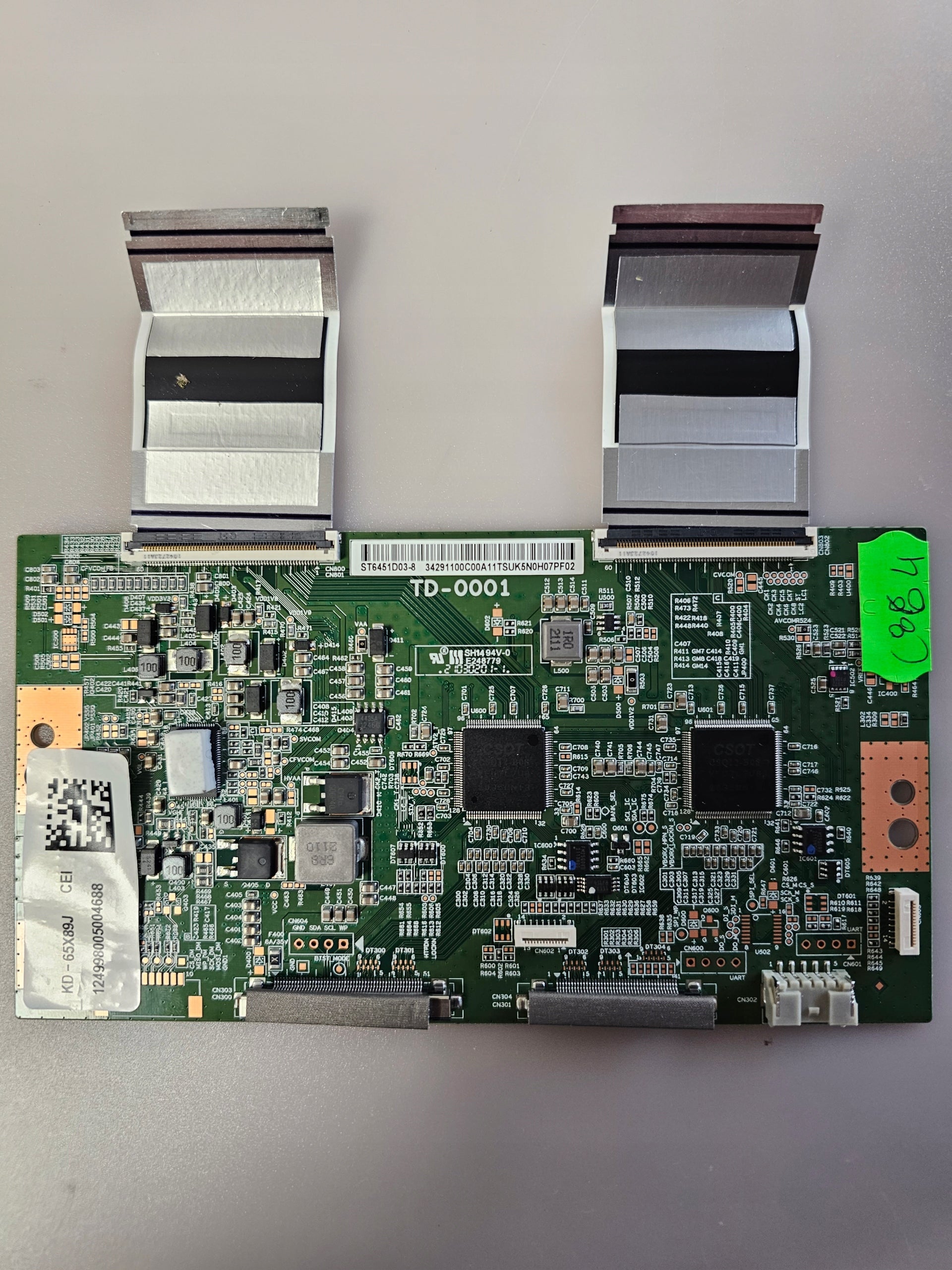 T-CON ST6451D03-8 with SONY KD-65X89J TV