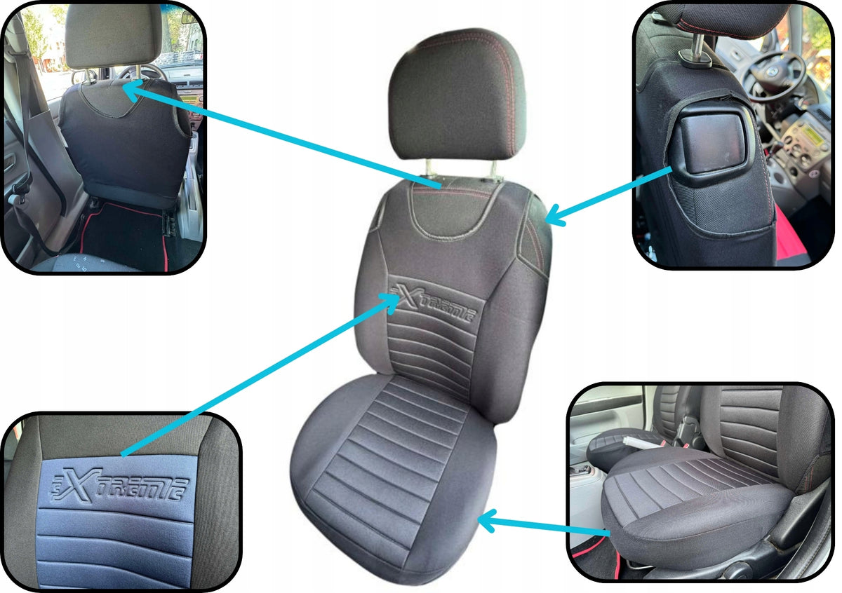 T-SHIRTS FOR CAR SEAT COVERS CAR SEATS BLACK EAN (GTIN) 5905155530363