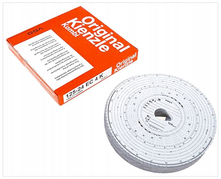 T5A27 TACHOGRAPH RECORD SHEETS 125 KM/H KIENZLE 100 PCS. 00119