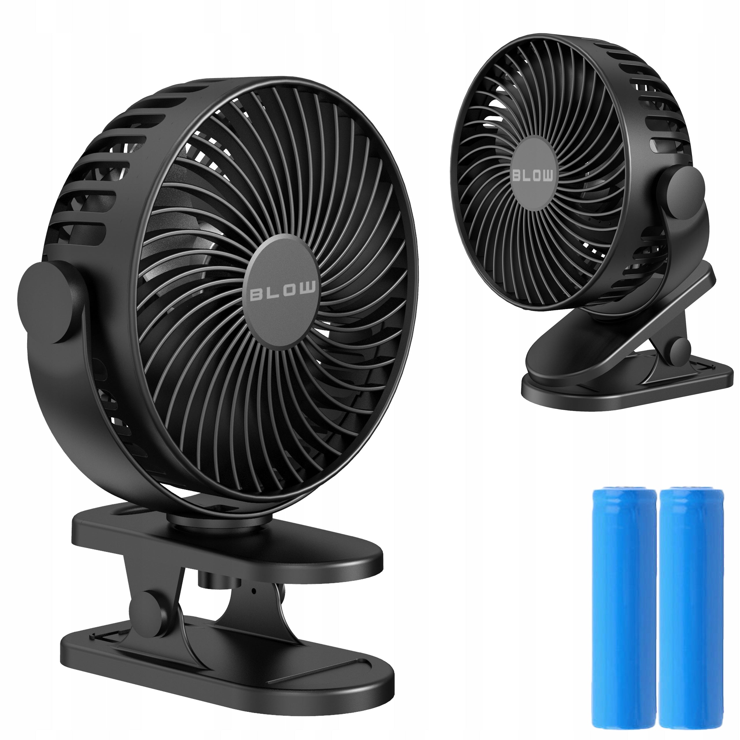 TABLE FAN MINI DESK FAN CORDLESS FOR CLIP