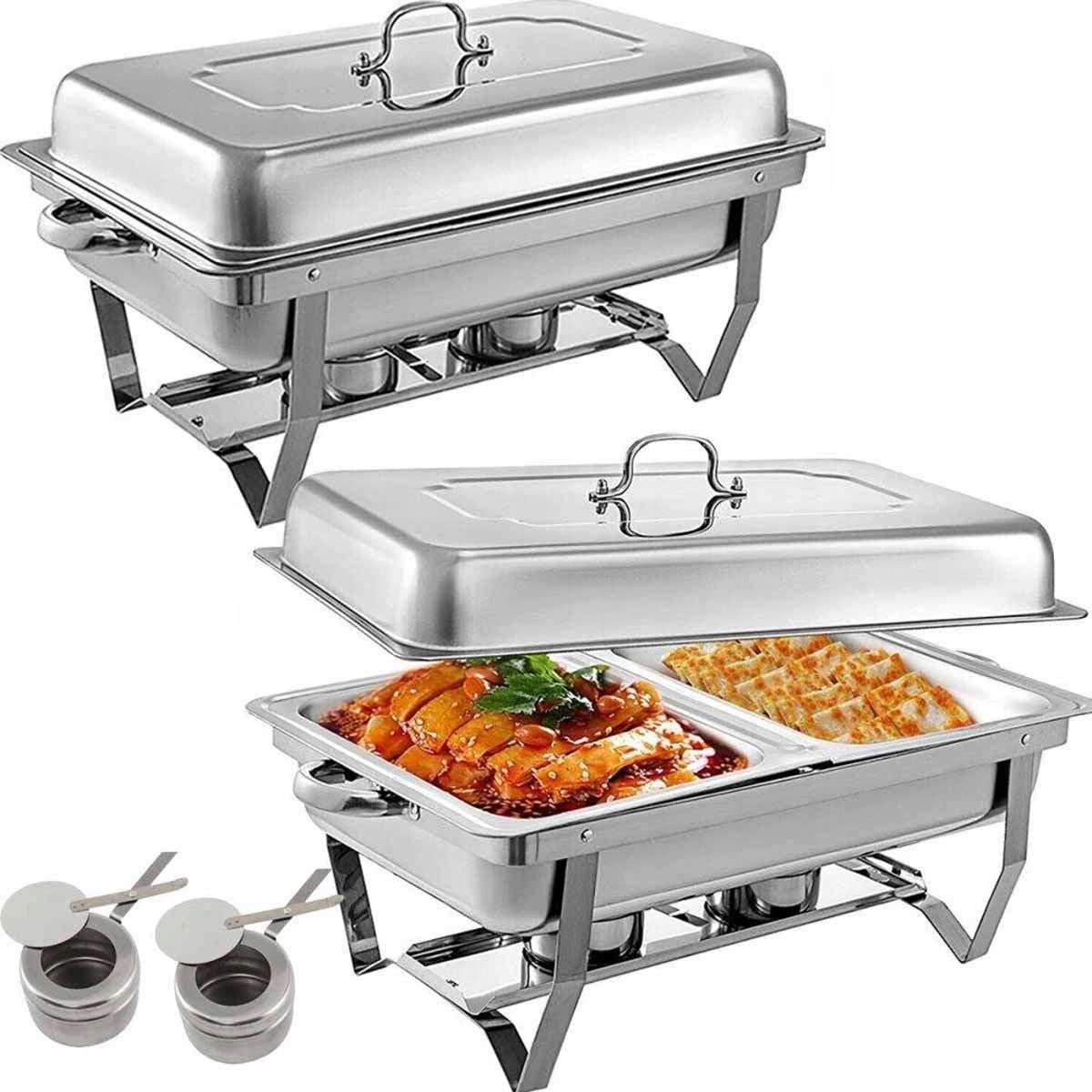 TABLE FOOD WARMER FOR PASTE WITH CONTAINER 9 LITERS Packaging status original