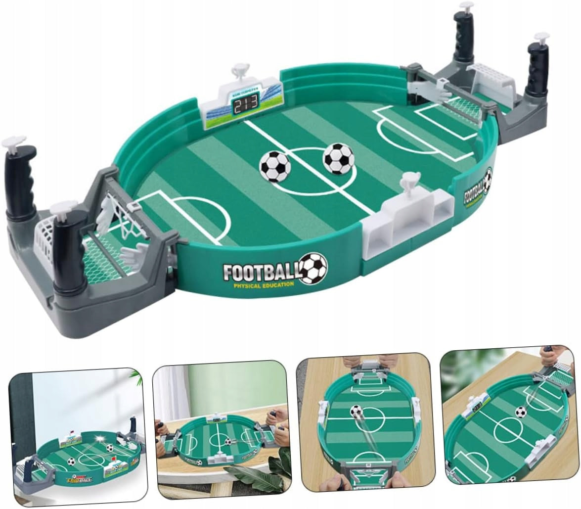 TABLE FOOTBALL SKILL GAME MINI FOOTBALL LARGE PITCH 57x28cm Brand oreNICE