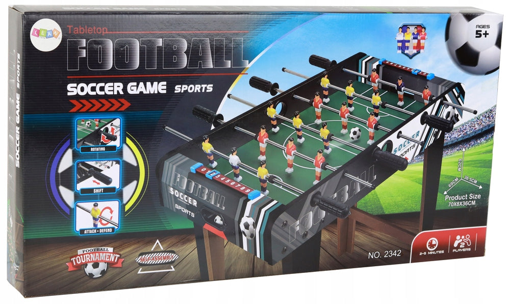 TABLE FOOTBALL WOODEN FOOTBALL GAME TABLE SET GAME XXXL + LEGS Packaging status original