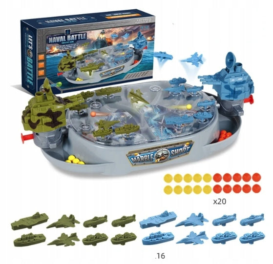 TABLE GAME NAVAL BATTLE SHIPS FOR CHILDREN TABLE GAME FAMILY FUN Brand Pan i Pani Gadżet