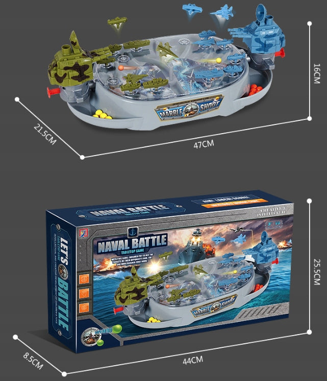 TABLE GAME NAVAL BATTLE SHIPS FOR CHILDREN TABLE GAME FAMILY FUN Manufacturer code RE-823