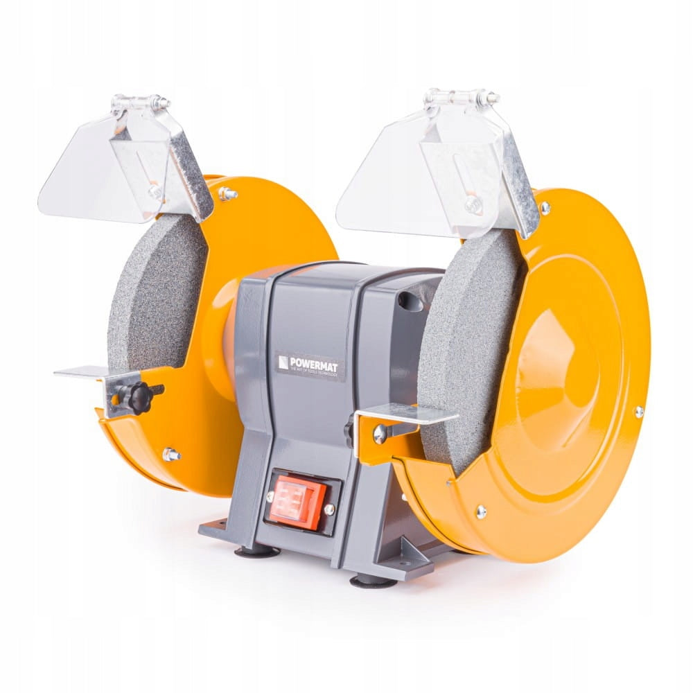 TABLE GRINDER 1850W STONE DOUBLE 2x STONE DISC 200mm STRONG Brand Powermat