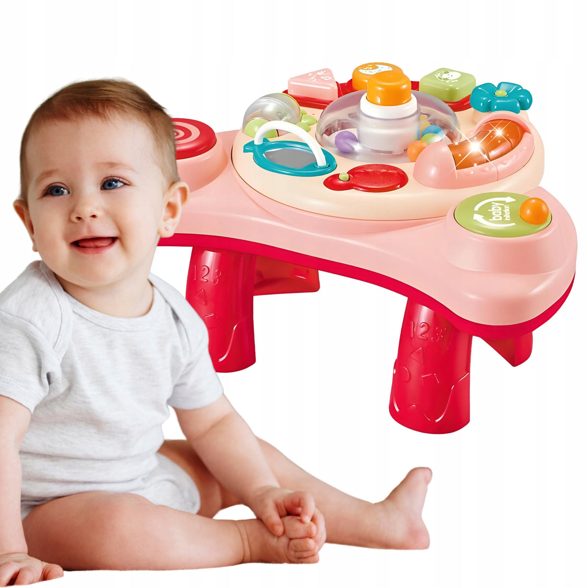 TABLE INTERACTIVE SOUND LIGHT TOY FOR CHILDREN FOR THE YOUNGEST