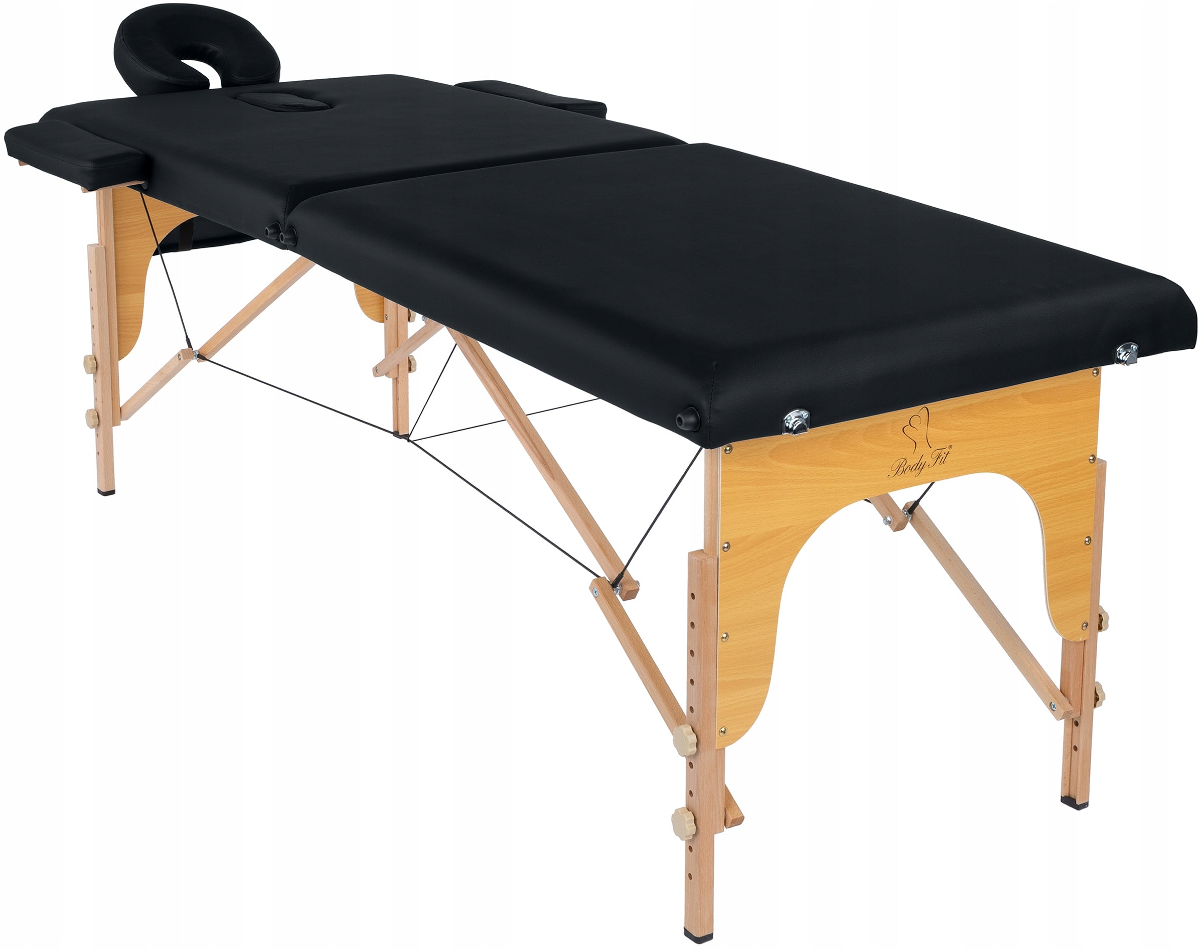 TABLE MASSAGE BED 2 SEGMENT XXL + BAG FREEBIE Color black