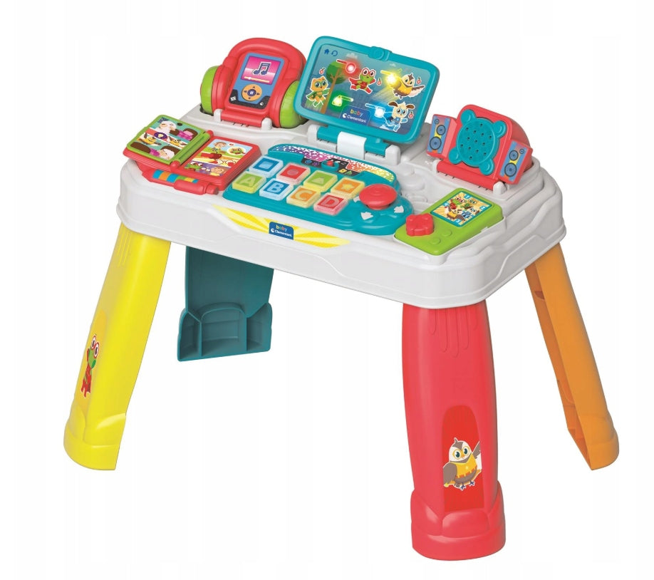 TABLE OF THE LITTLE PLAYER CLEMENTONI 50385 for toddler +12 months Packaging status original