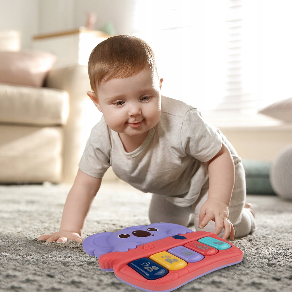 TABLE PANEL INTERACTIVE EDUCATIONAL KOALA BEAR PIANO FOR TODDLER Manufacturer code 109659