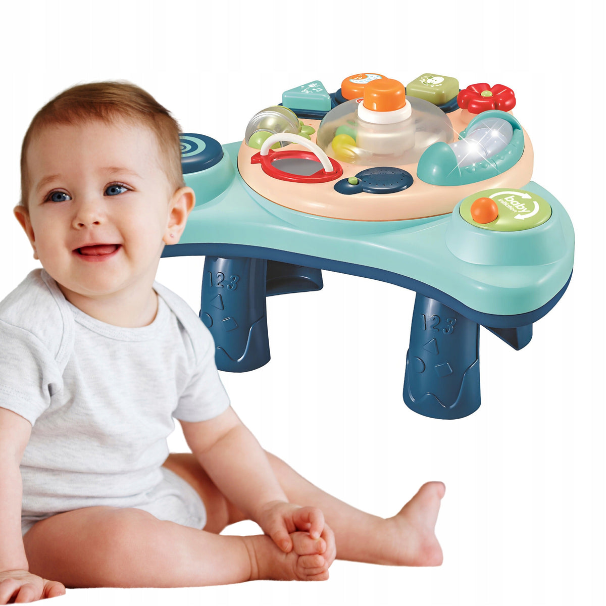 TABLE TOY INTERACTIVE SOUND LIGHTS FOR CHILDREN FOR THE YOUNGEST