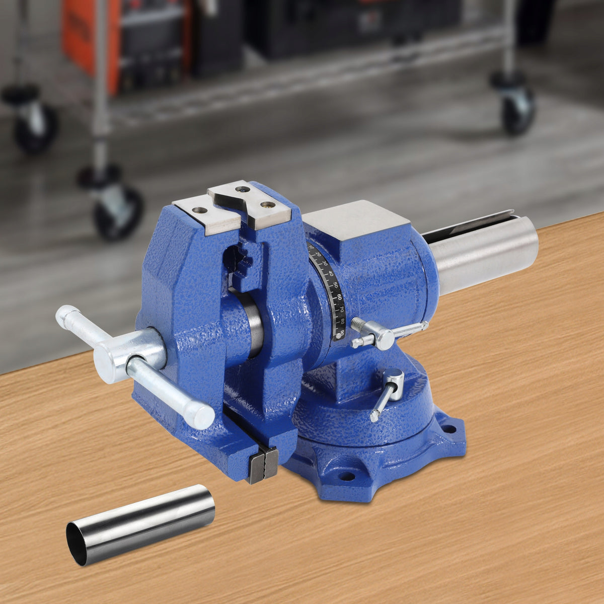 TABLE VISE WORKSHOP VISE 360° ROTATION HOLE 100 MM Manufacturer code SXZSDGNTQ65IZ