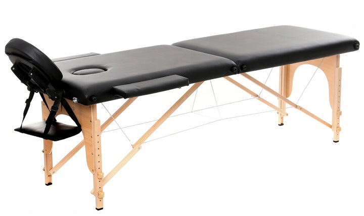 Masažinis stalas Fluxar MS-013, juoda, 186x61 cm