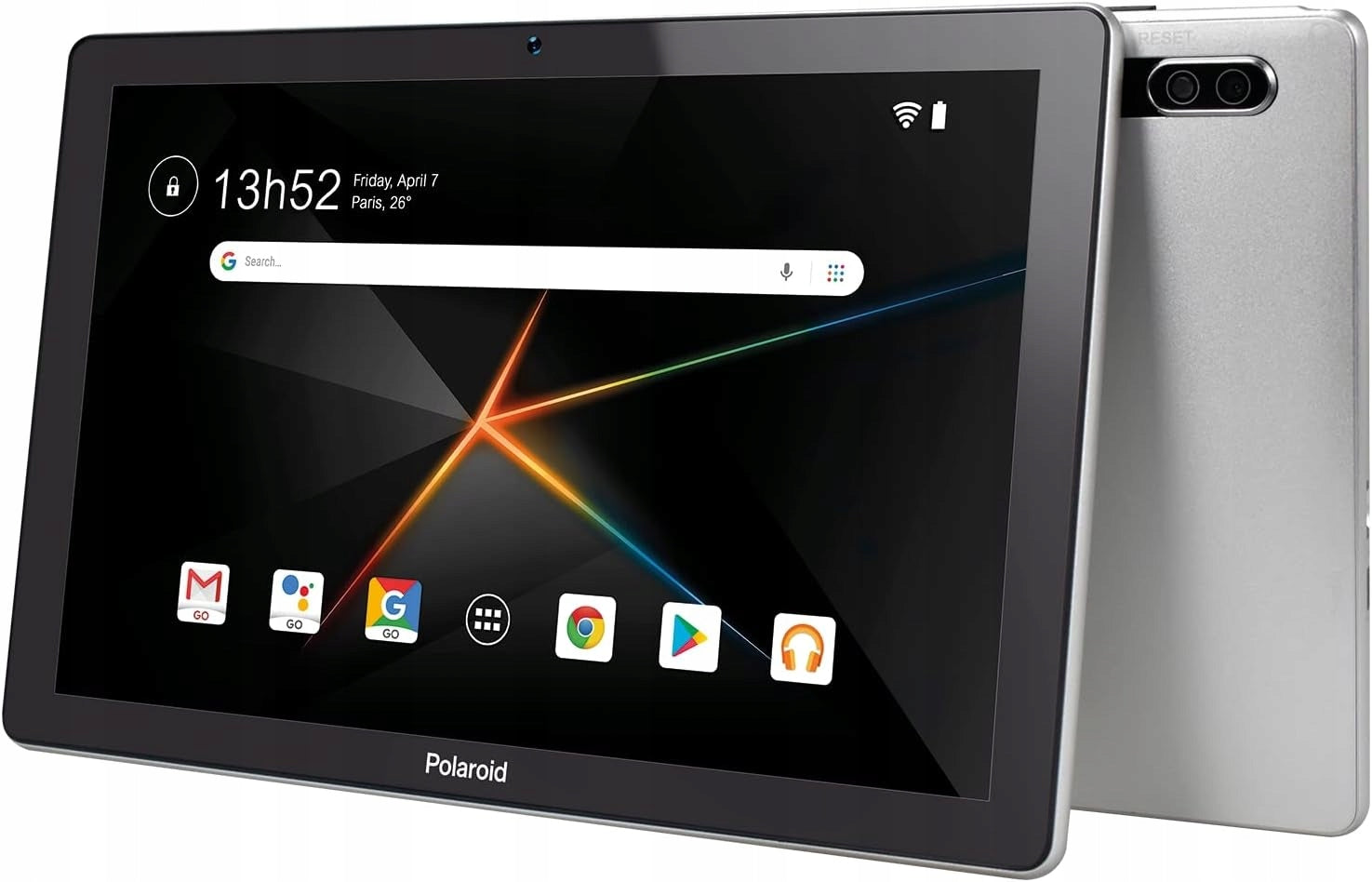 TABLET 10CAL FHD IPS 64GB MEMORY ANDROID 11 SILVER METAL 6000MAH WIFI