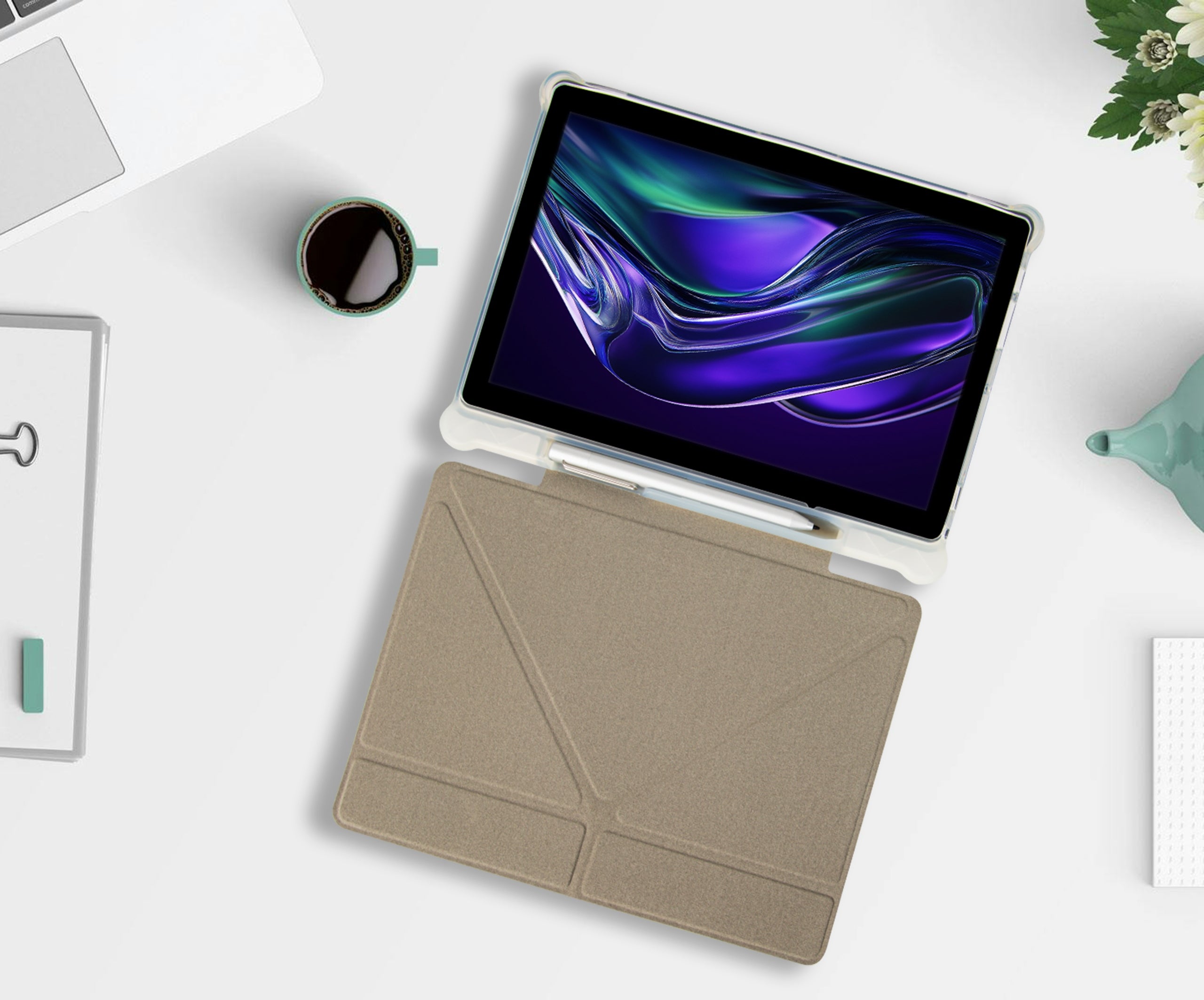 TABLET ANDROID 10" LTE 4/128GB 8000 mAh WIFI GPS SIM CHARGER STYLUS BLACK Packaging status original