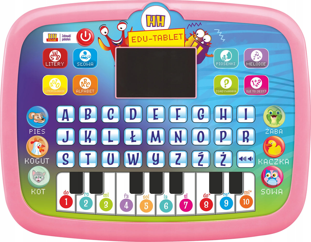 TABLET EDUCATIONAL TOUCH LAPTOP FOR CHILDREN LCD SAYS PL PIANO Color multicolor