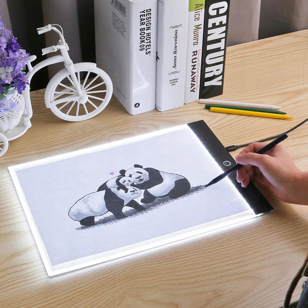 TABLET GRAPHIC DRAWING BOARD FOR DRAWING WRITING BACKLIT BOARD Manufacturer code PODŚWIETLANA A4 MIKOŁAJKI + PSI PATROL, LEGO
