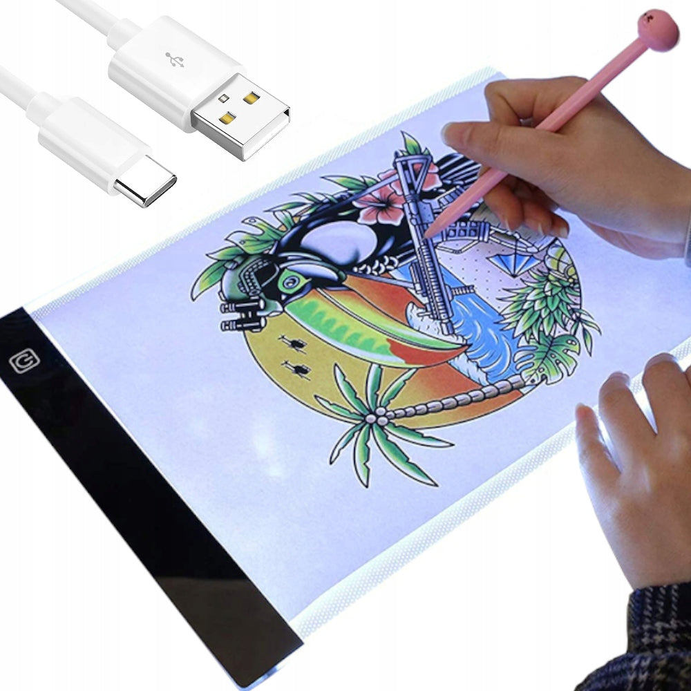 TABLET GRAPHIC DRAWING BOARD FOR DRAWING WRITING BACKLIT BOARD