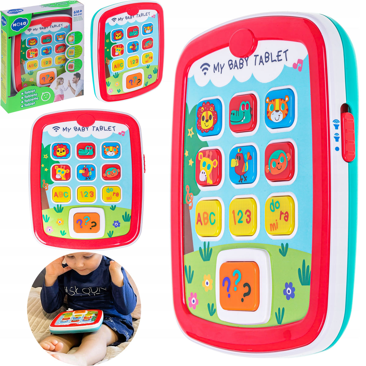 TABLET SMARTPHONE PHONE INTERACTIVE EDUCATIONAL LEARNING TOY FOR CHILDREN