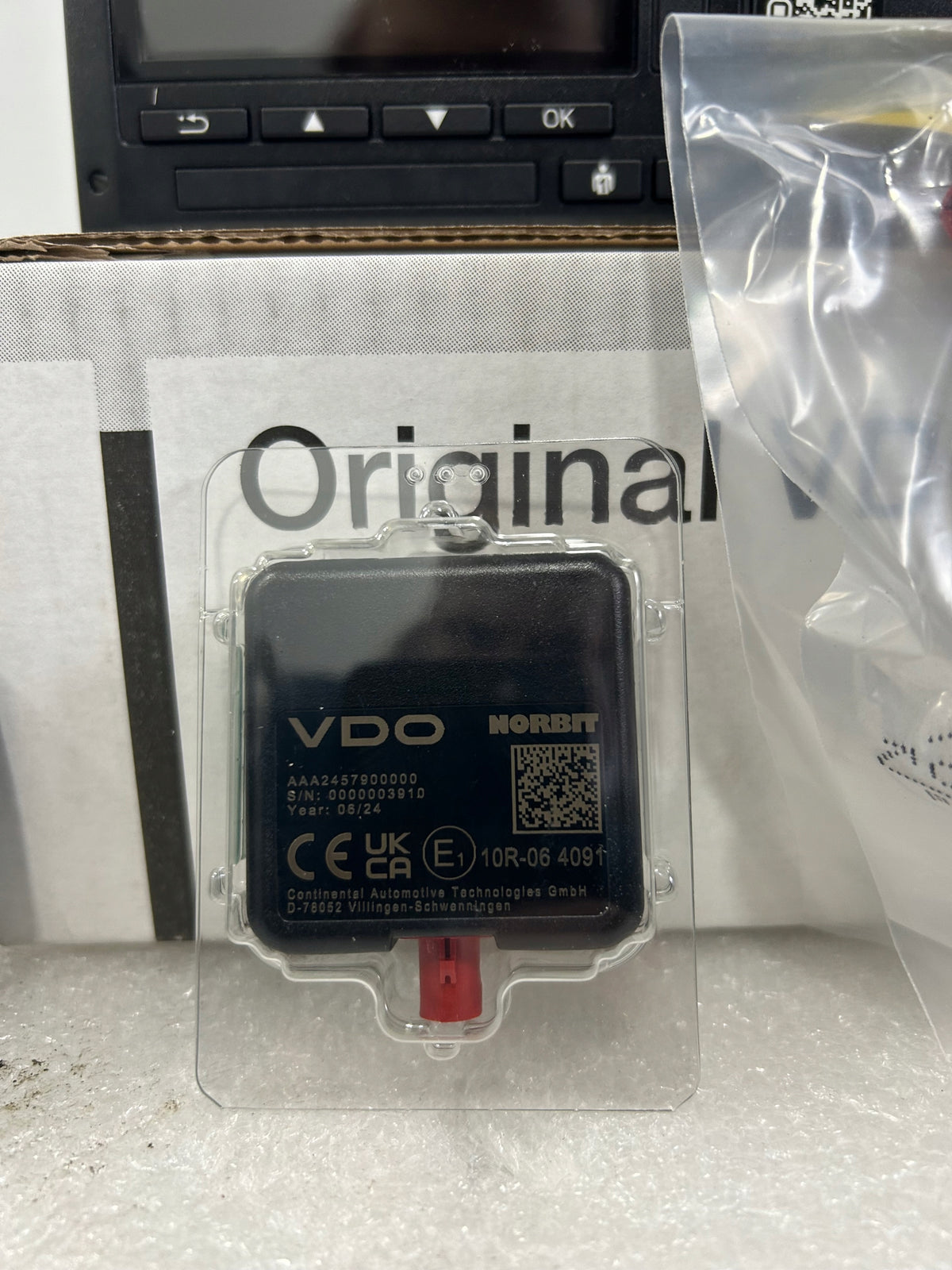 TACHOGRAPH VDO SET GREEN/BLUE 4.1 DTCO + Mobility package EAN (GTIN) 5904356552426