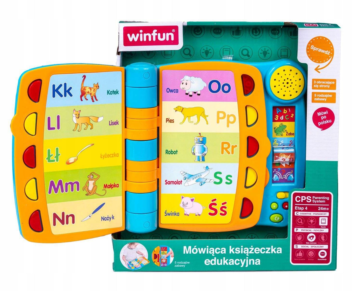 TALKING EDUCATIONAL BOOKLET SMILY PLAY 009019