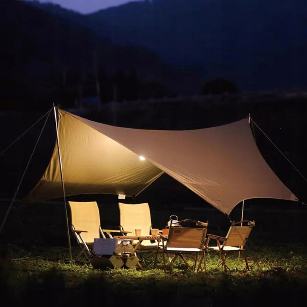 TARP CAMPING SHEET WATERPROOF THERMAL 3X4.5 m SAIL Brand no brand