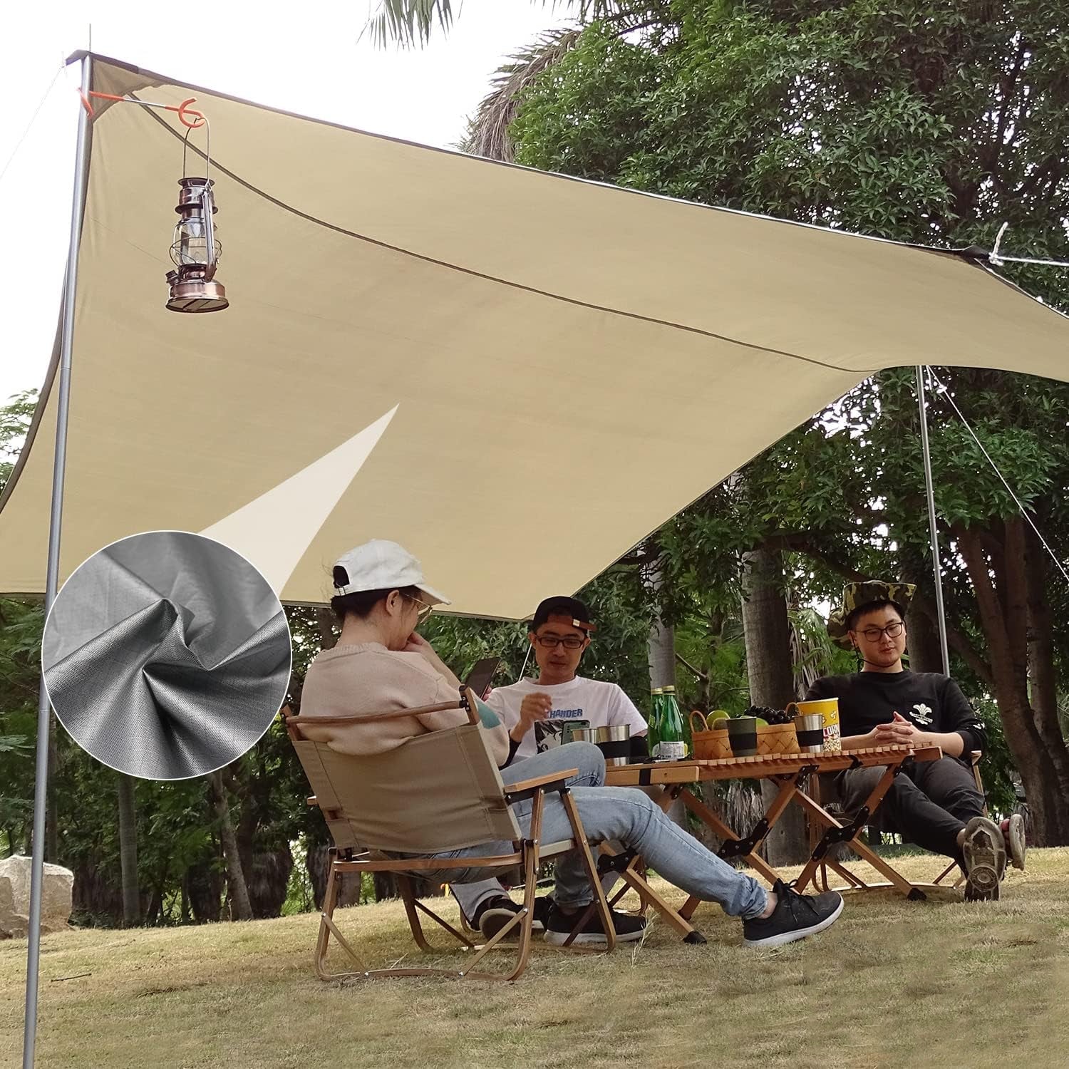 TARP CAMPING SHEET WATERPROOF THERMAL 3X4.5 m SAIL Manufacturer code ZADASZENIE1