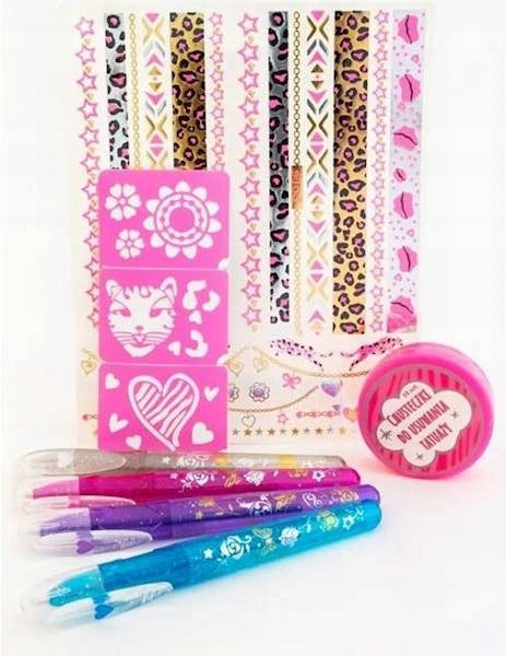 TATTOO STUDIO LEOPARD TATTOO stencils markers Packaging status original