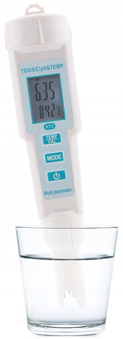 TDS EC Temp 4in1 Water Hardness pH Tester Meter EAN (GTIN) 5905258091907