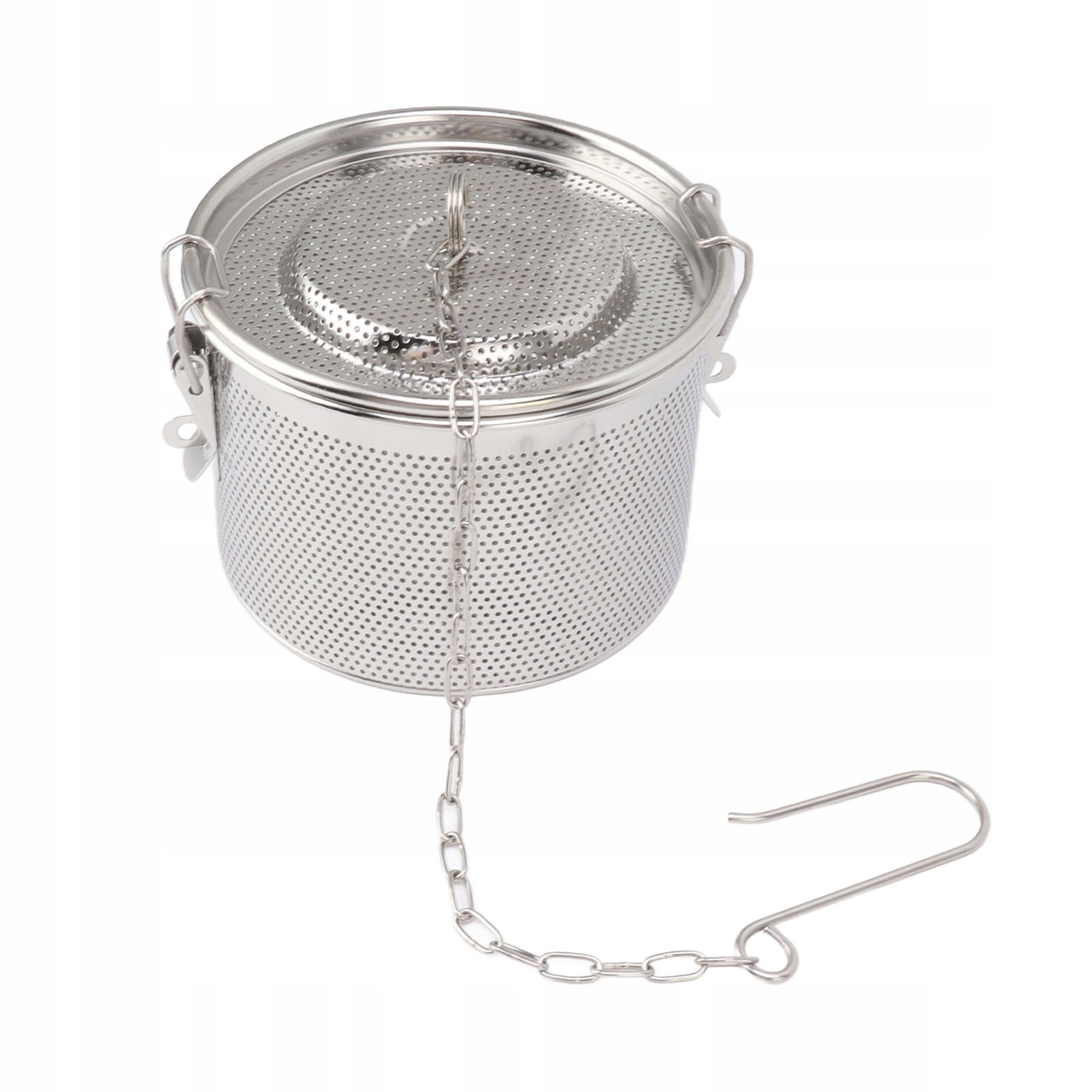 TEA AND SPICE STRAINER STAINLESS STEEL WITH HOOK DIAMETER 14CM Brand no brand