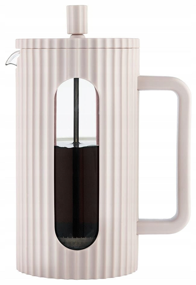 TEA INFUSER COFFEE HERBS PLUNGER JUG FRENCH PRESS BEIGE 1000 Brand Klausberg